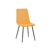 Dining Chair Velvet (4 Chairs) LKD125DCAWS | FONDHOUSE