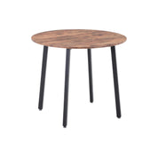Dining Table Wooden Round LKD161DTAWS | LEUKHOME