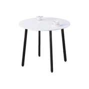 Dining Table Wooden Round LKD161DTAWS | LEUKHOME
