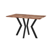 Dining Table Rectangular Glass LKD193DTAWS | FONDHOUSE