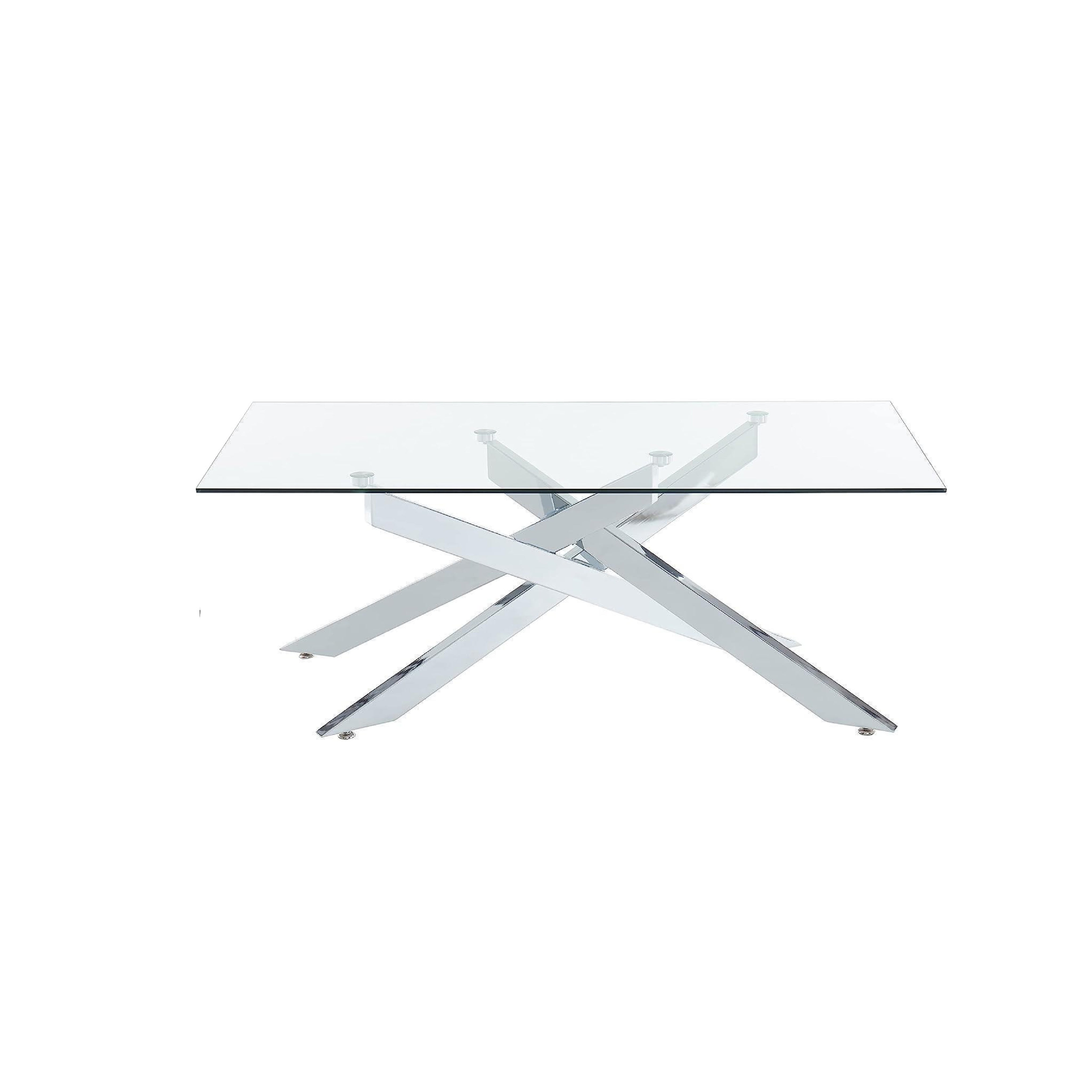 Console Table Rectangular Glass LKL199CTAWS | FONDHOUSE