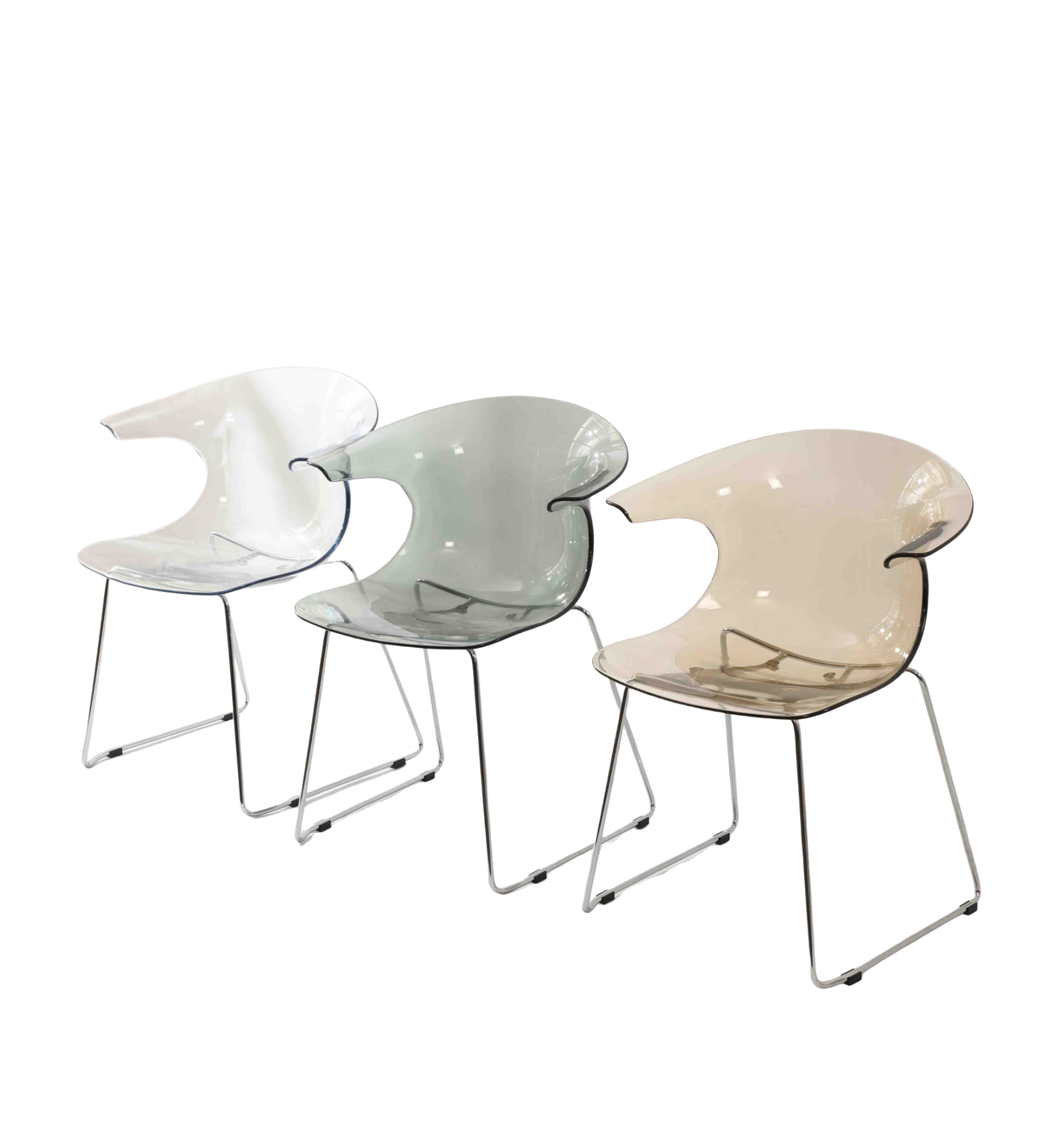 Plastic Chair PC (4 Chairs) LKD8653PCBD | LEUKHOME