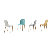 Plastic Chair PP (2 Chairs) LKDD006PCBD | LEUKHOME