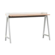 Office Table Oak Veneer MDF LKWT002OTBD | LEUKHOME