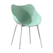 Plastic Chair PC (2 Chairs) LKDD010APCBD | LEUKHOME