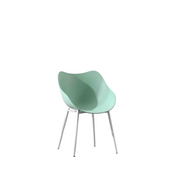 Plastic Chair PC (2 Chairs) LKDD010PCBD | LEUKHOME