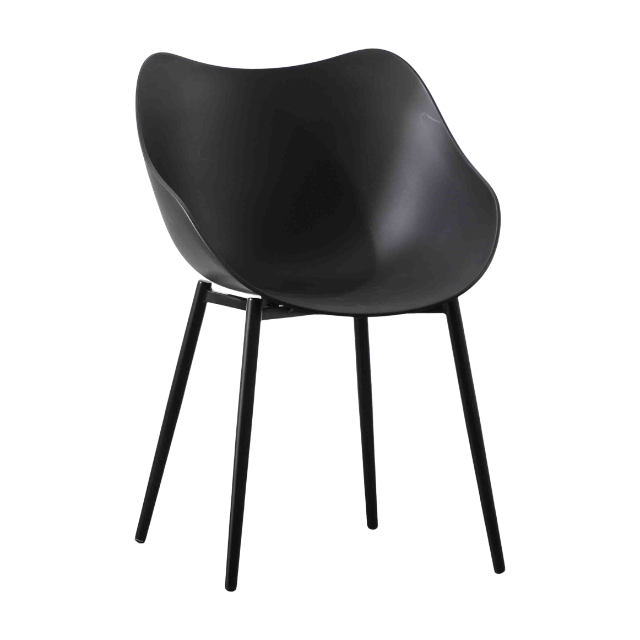 Plastic Chair PC (2 Chairs) LKDD010APCBD | LEUKHOME