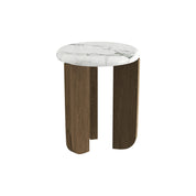 Side Table Marble Texture MDF AYP041 | AOYA