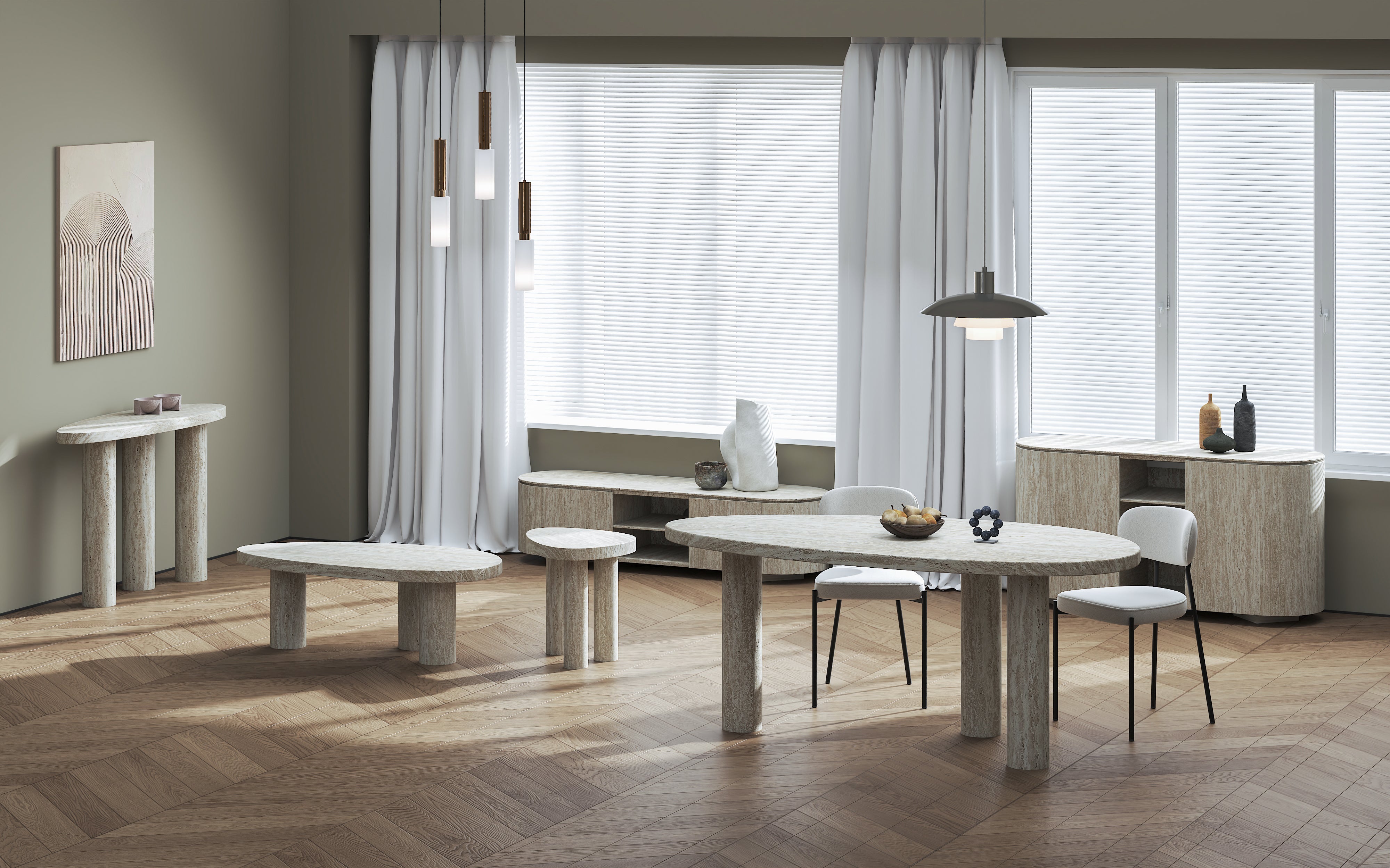 Console Table MDF AYP044 | AOYA