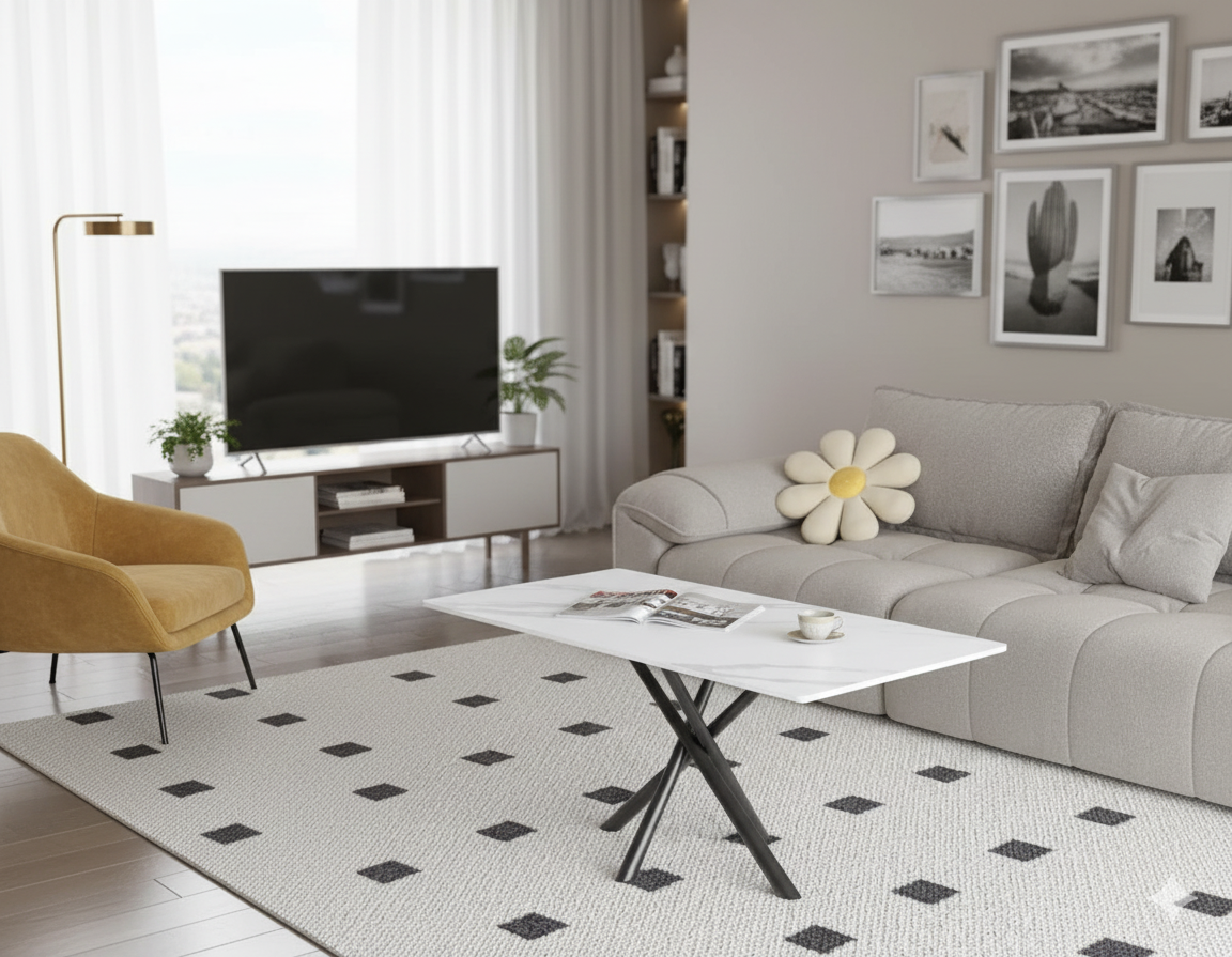 Rectangle Coffee Table LKC262CTAWS | FONDHOUSE