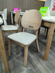 Dining Chair Solid Wood (2 Chairs) LKD018DCYS | LEUKHOME