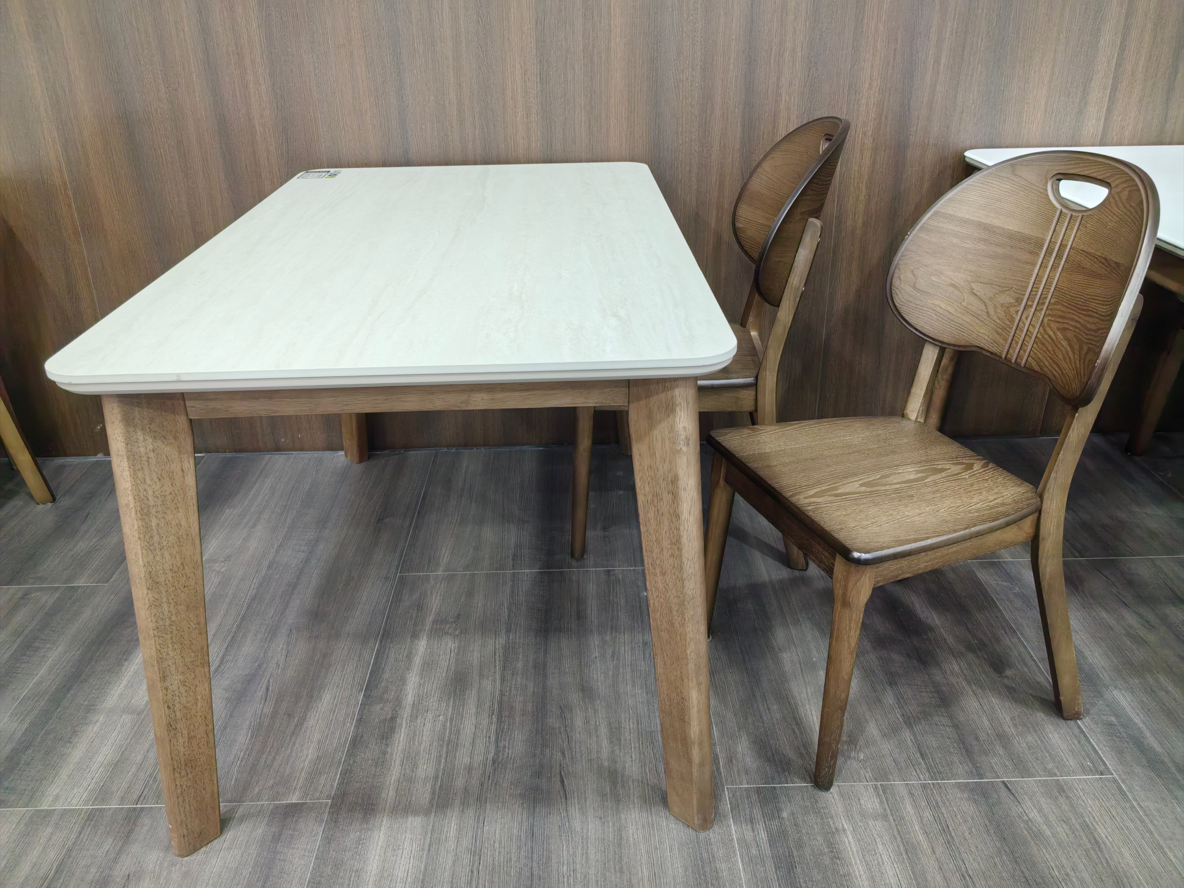 Dining Chair Solid Wood (2 Chairs) LKD020DCYS | LEUKHOME