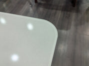 Dining Table Artificial Stone Solid Wood LKD021DTYS | LEUKHOME