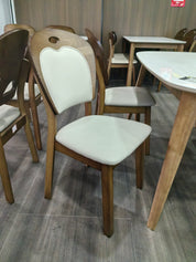 Обеденный стул из массива дерева (2 стула) LKD024DCYS | LEUKHOME