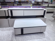 Coffee Table Artificial Stone Baking Paint LKL001CTANJ | LEUKHOME