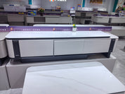 TV Stand Artificial Stone Baking Paint LKL002TSANJ | LEUKHOME