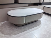 Coffee Table Artificial Stone Baking Paint LKL003CTANJ | LEUKHOME