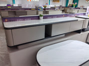 TV Stand Artificial Stone Baking Paint LKL004TSANJ | LEUKHOME