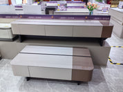 Coffee Table Artificial Stone Baking Paint LKL005CTANJ | LEUKHOME