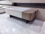 Coffee Table Artificial Stone Baking Paint LKL005CTANJ | LEUKHOME