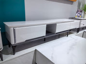 TV Stand Artificial Stone Baking Paint LKL012TSANJ | LEUKHOME