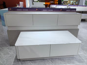 Coffee Table Artificial Stone Baking Paint LKL013CTANJ | LEUKHOME