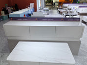 TV Stand Artificial Stone Baking Paint LKL014TSANJ | LEUKHOME