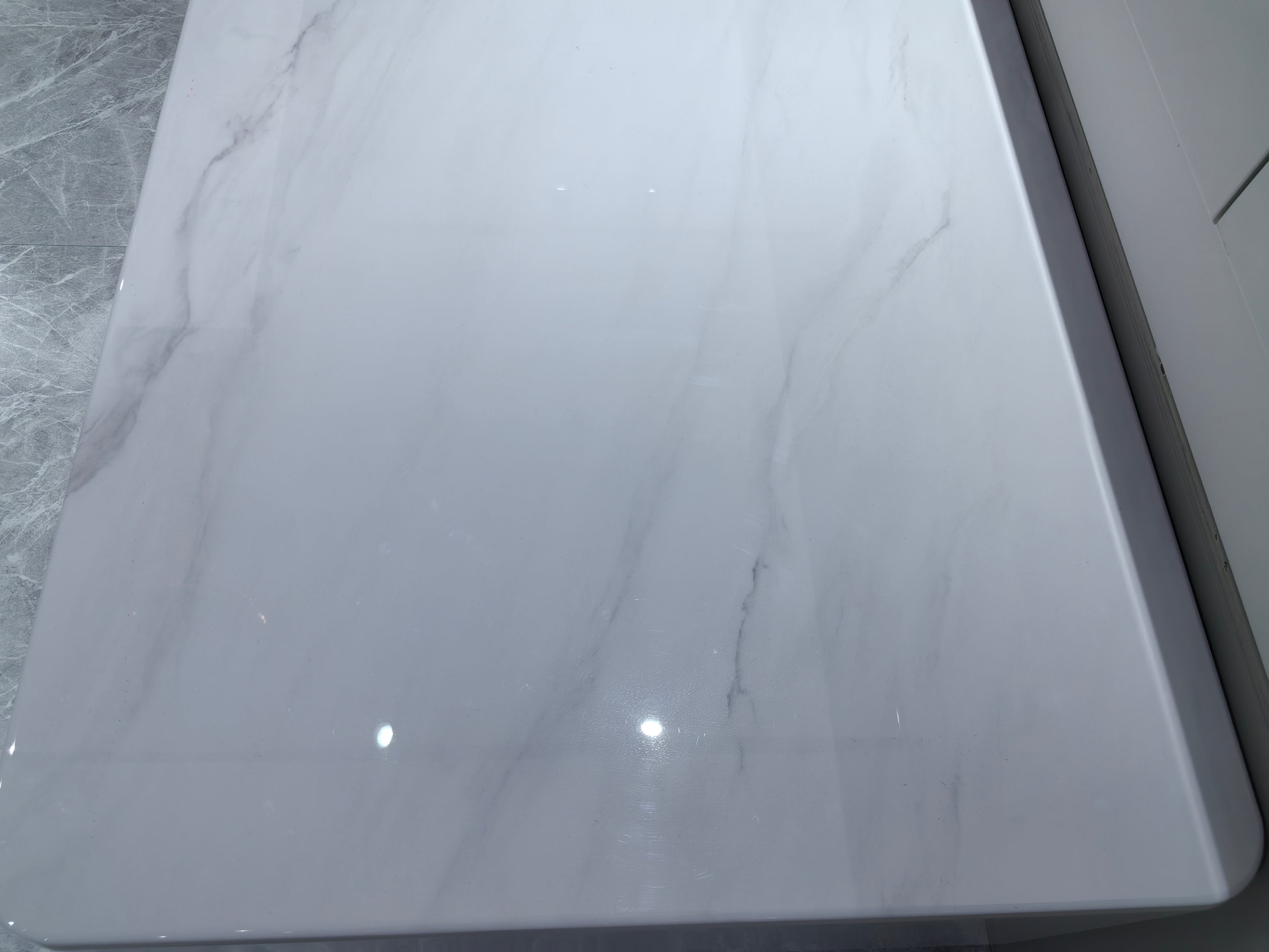 Coffee Table Artificial Stone Baking Paint LKL013CTANJ | LEUKHOME