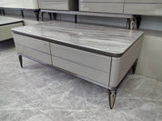 Coffee Table Artificial Stone Baking Paint LKL015CTANJ | LEUKHOME