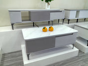 Coffee Table Artificial Stone Baking Paint LKL057CTJKN | LEUKHOME