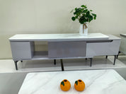 TV Stand Artificial Stone Baking Paint LKL058TSJKN | LEUKHOME