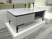 Coffee Table Artificial Stone Baking Paint LKL059CTJKN | LEUKHOME