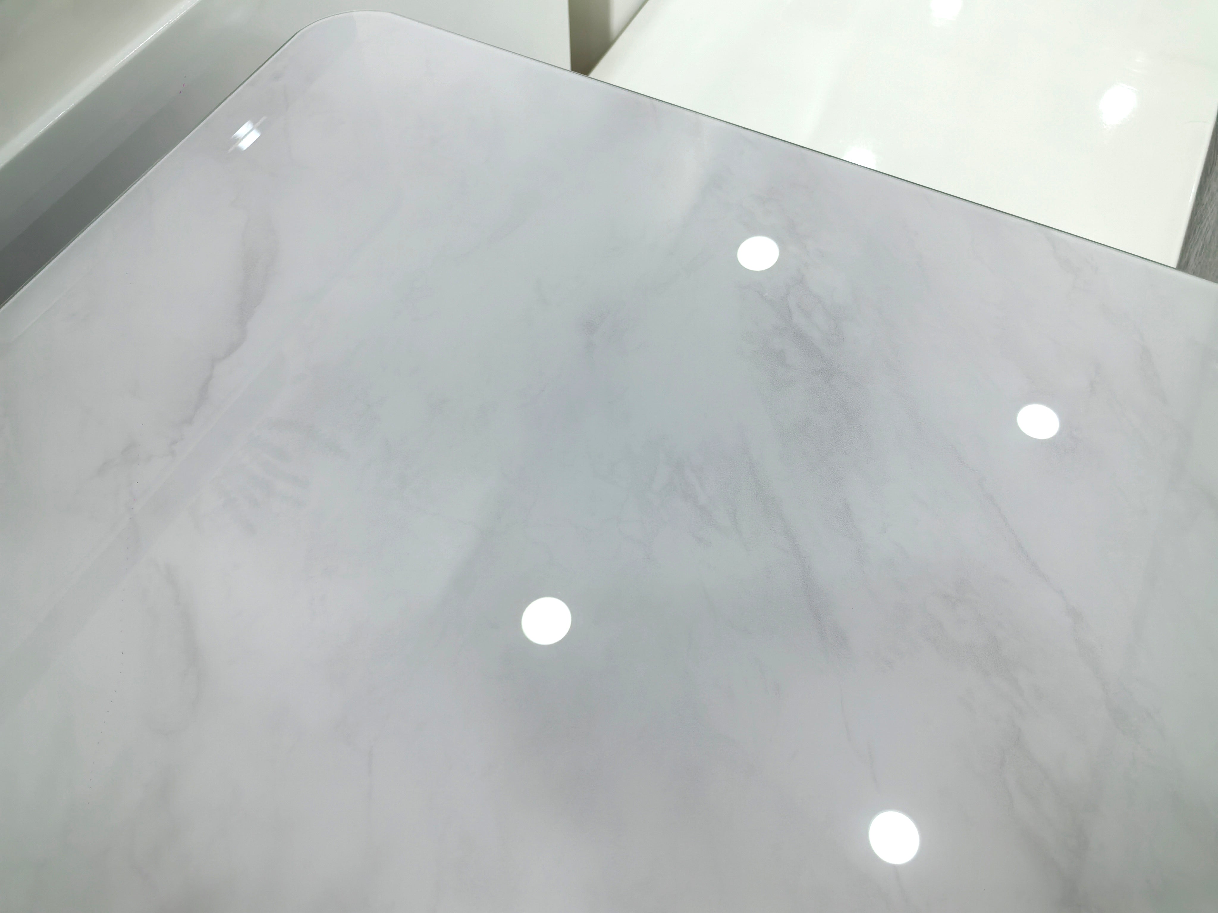 Coffee Table Artificial Stone Baking Paint LKL059CTJKN | LEUKHOME