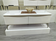 Coffee Table Artificial Stone Baking Paint LKL061CTJKN | LEUKHOME