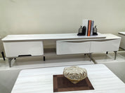 TV Stand Artificial Stone Baking Paint LKL062TSJKN | LEUKHOME