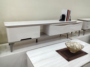 TV Stand Artificial Stone Baking Paint LKL062TSJKN | LEUKHOME