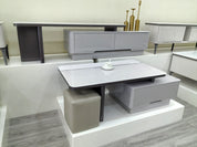 Coffee Table Artificial Stone Baking Paint LKL063CTJKN | LEUKHOME