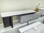 TV Stand Artificial Stone Baking Paint LKL064TSJKN | LEUKHOME