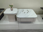 Coffee Table Artificial Stone Baking Paint LKL066CTJKN | LEUKHOME