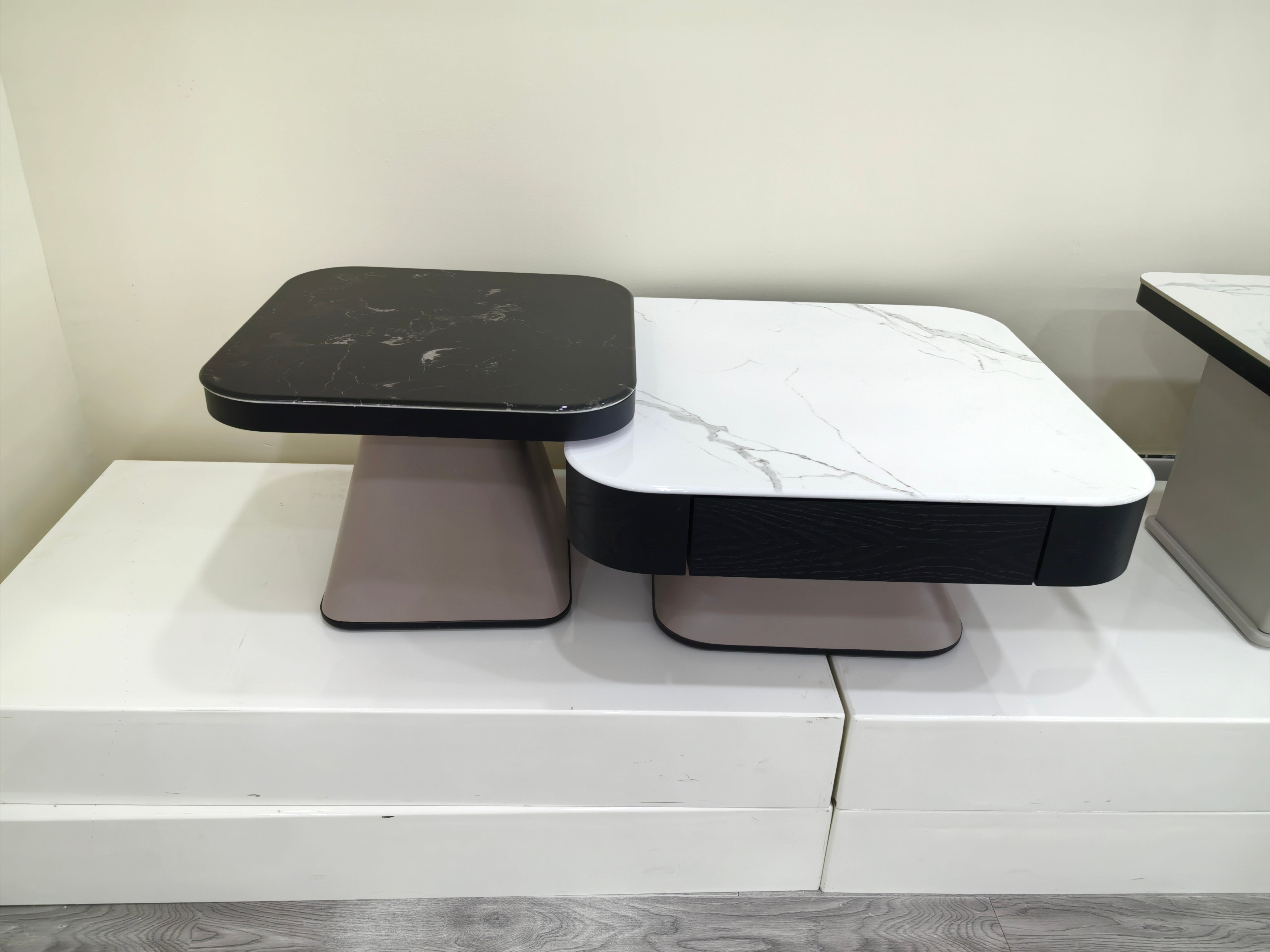 Coffee Table Artificial Stone Baking Paint LKL067CTJKN | LEUKHOME