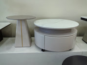 Coffee Table Artificial Stone Baking Paint LKL070CTJKN | LEUKHOME