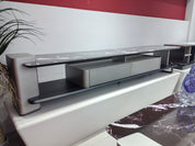 TV Stand Artificial Stone Saddle Leather Wood Veneer‌ LKL018TSZZ | LEUKHOME