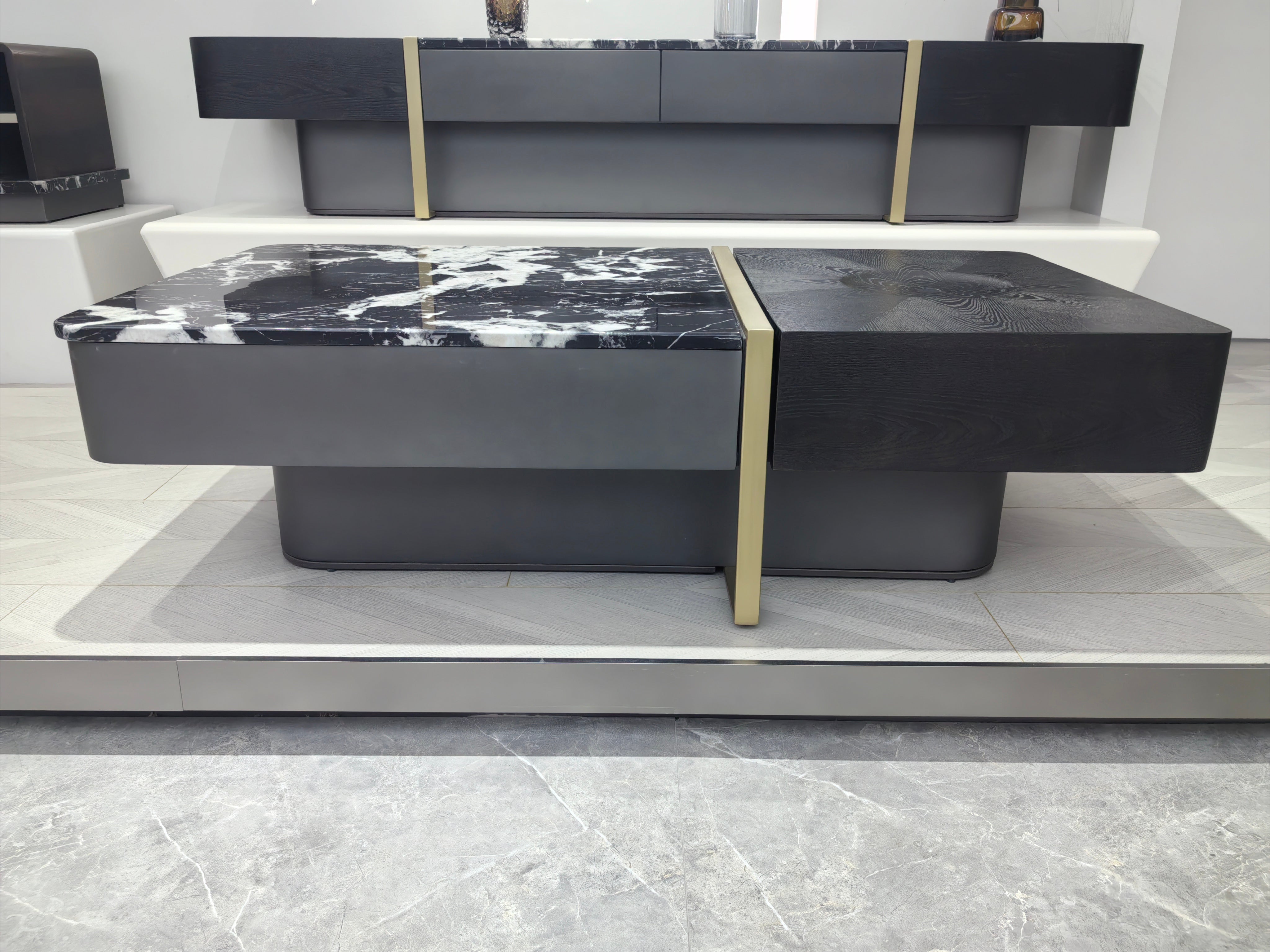 Coffee Table Artificial Stone LKL019CTZZ | LEUKHOME