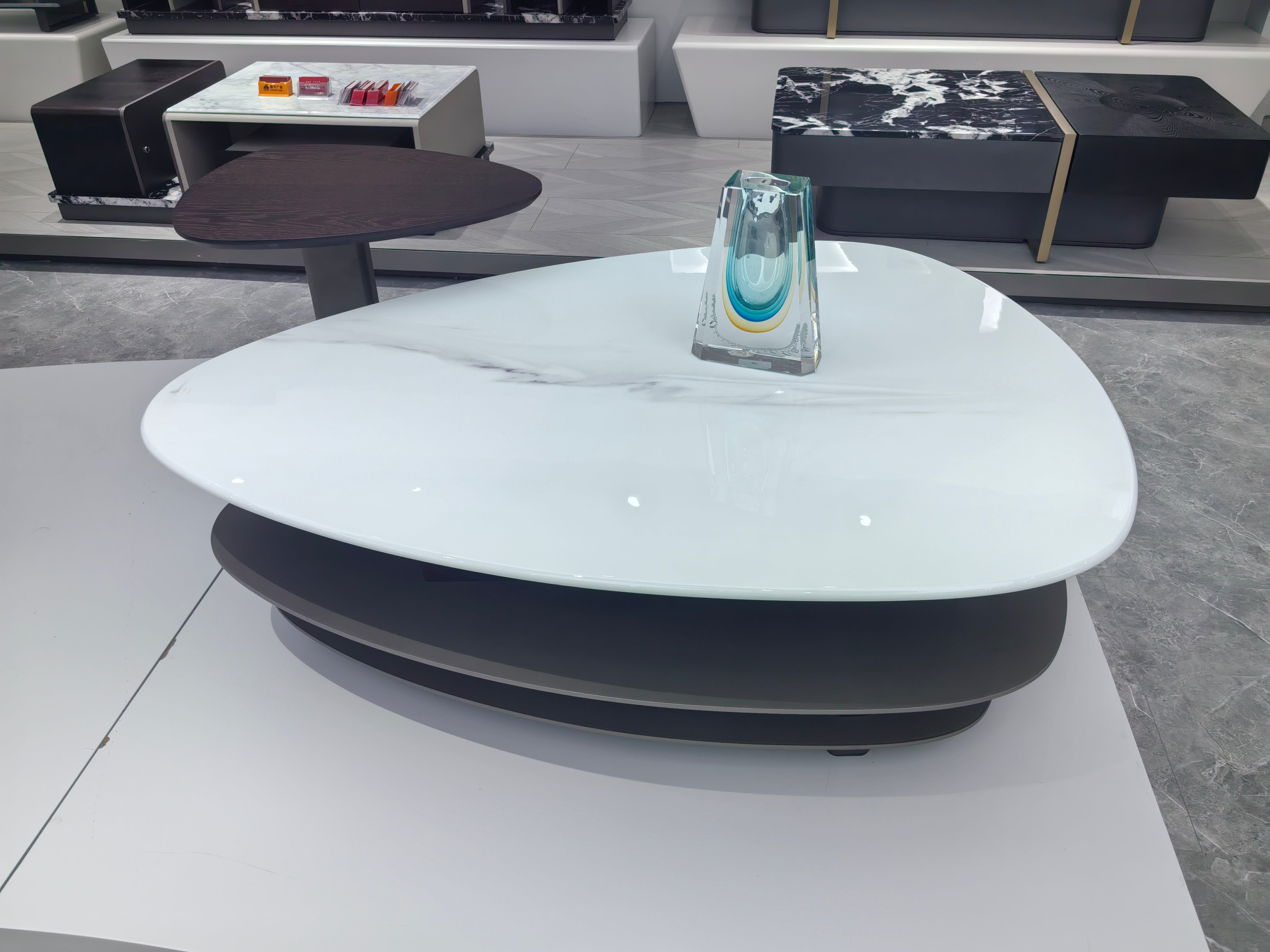 Coffee Table Artificial Stone LKL021CTZZ | LEUKHOME