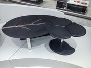 Coffee Table Stainless Steel Wood Veneer‌ LKL022TSZZ | LEUKHOME