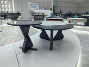 Coffee Table Artificial Stone Wood Veneer‌ LKL025CTZZ | LEUKHOME