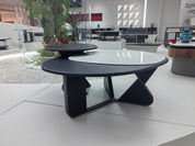 Coffee Table Artificial Stone Wood Veneer‌ LKL025CTZZ | LEUKHOME