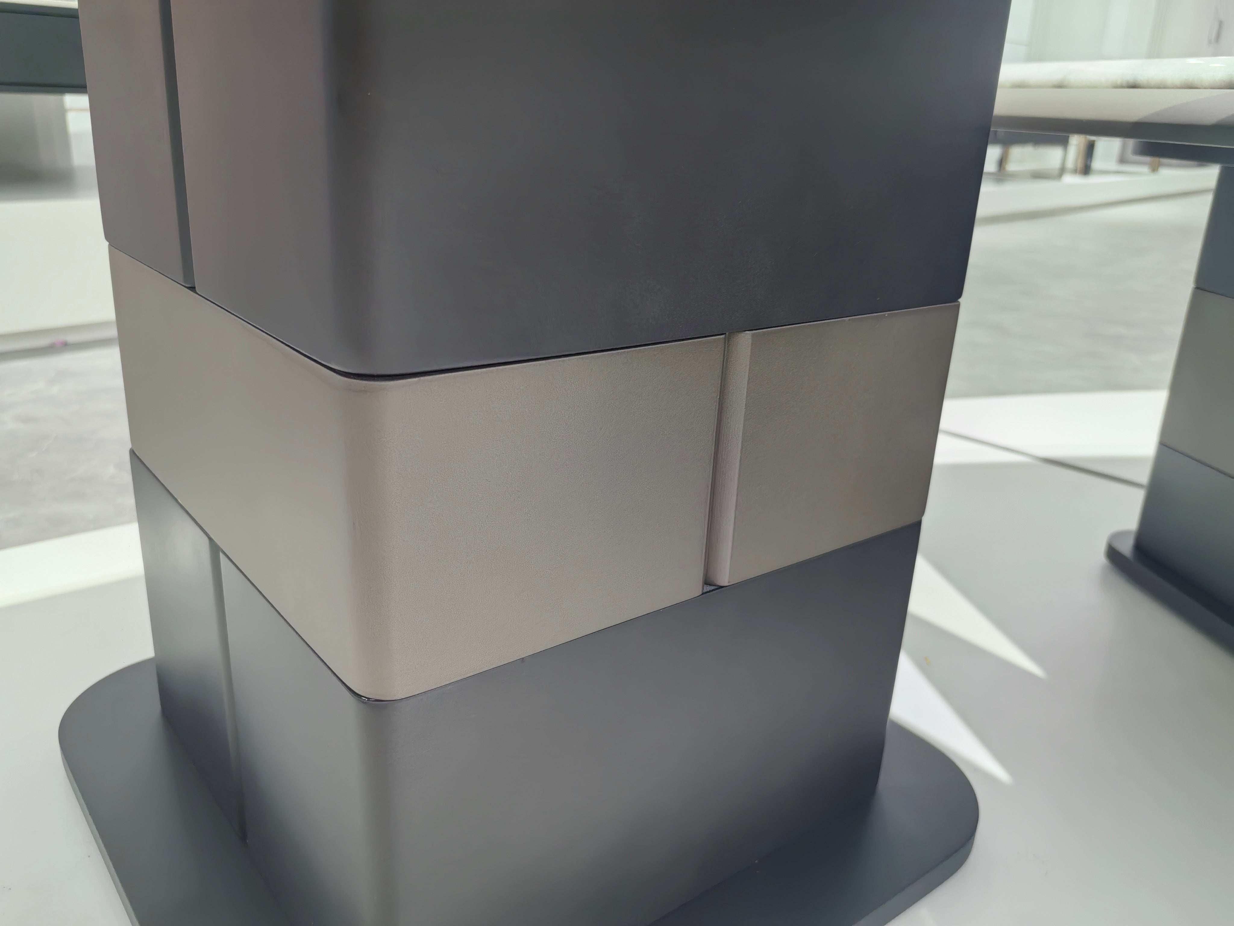 Coffee Table Super Crystal Stone Wood Veneer‌ LKL030CTZZ | LEUKHOME