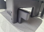 Журнальный столик из суперкристаллического камня, шпон дерева LKL034CTZZ | LEUKHOME