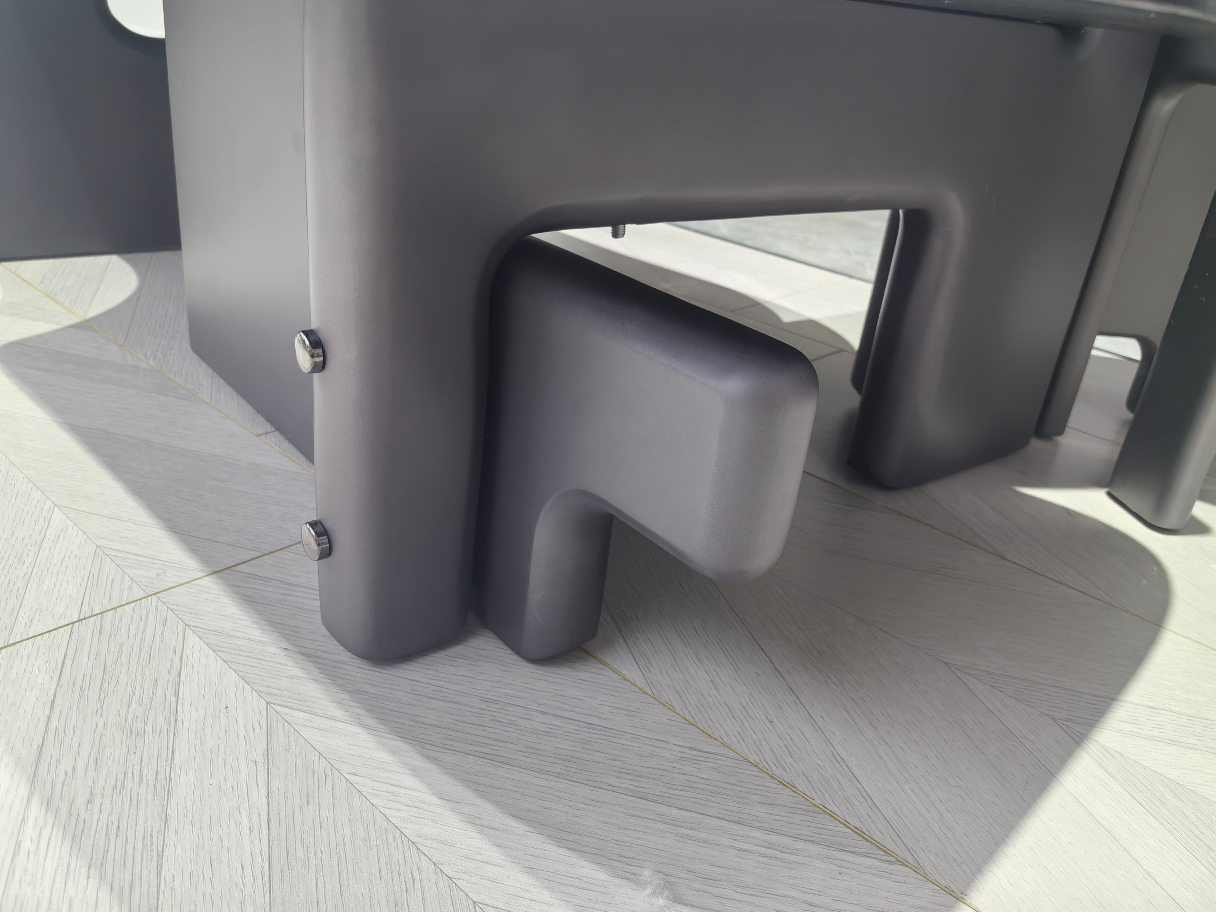 Журнальный столик из суперкристаллического камня, шпон дерева LKL034CTZZ | LEUKHOME